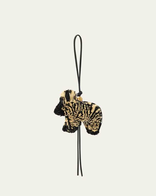 x Paula's Ibiza Zebra Charm in Raffia